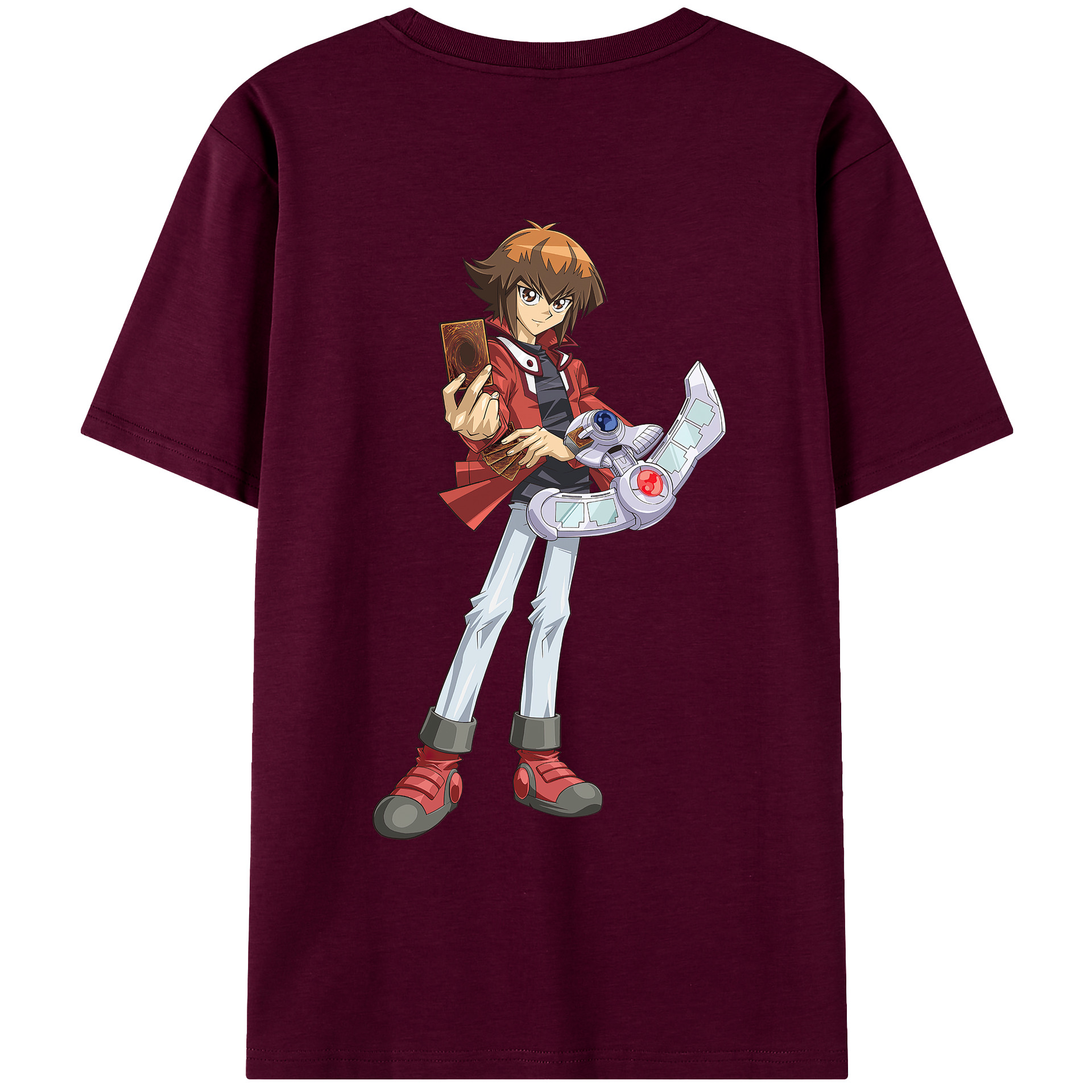 （画像用） 遊☆戯☆王 Yu-Gi-Oh! レディース半袖Tシャツ(バックプリント)